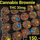 Cannabis Fudge Brownie