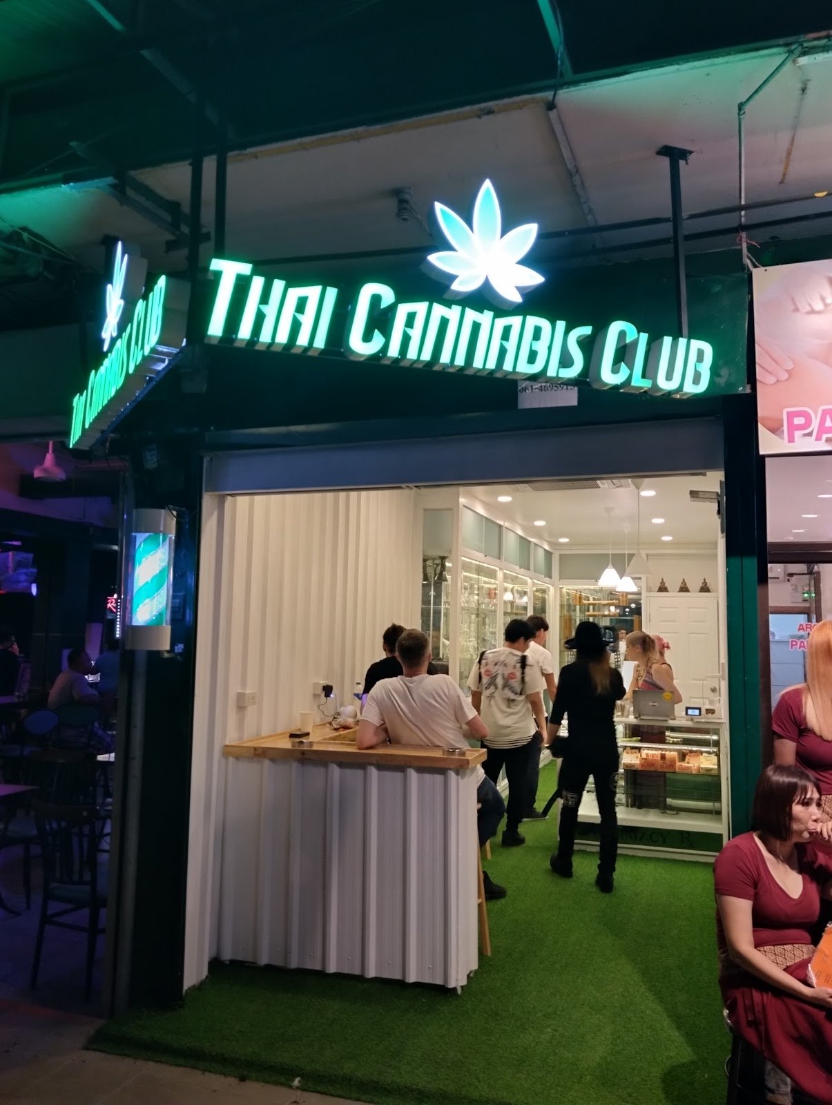 Thai Cannabis Club in Bangkok, Thailand