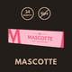 Mascotte Pink Slim Magnet