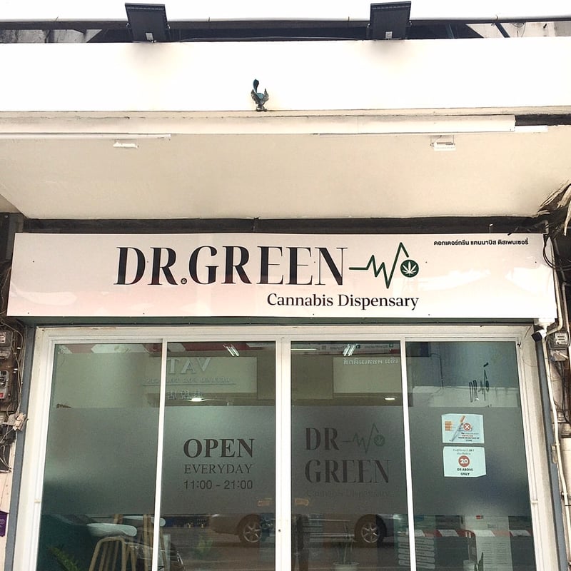 Dr. Green Cannabis Dispensary in Chiang Mai, Thailand