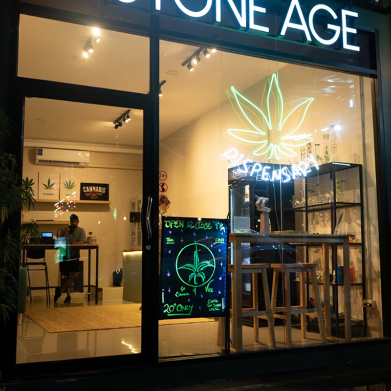 Steentijd Weed Dispensary in Bangkok, Thailand