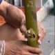 传统泰国竹烟枪