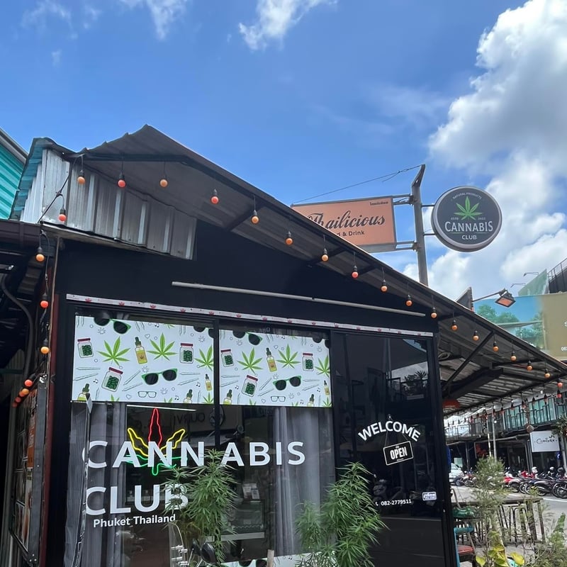 Cozy cannabis club in Phuket, Thailand