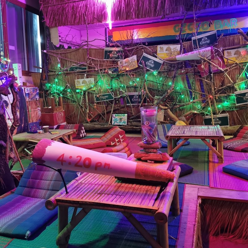 Gecko Bar in Krabi, Thailand