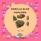 Gorilla-Kleber-Popcorn