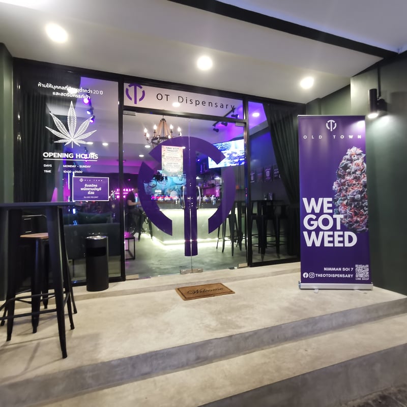 The OT Dispensary - OLD TOWN Cannabis Lounge Chiang Mai : Nimman in ...