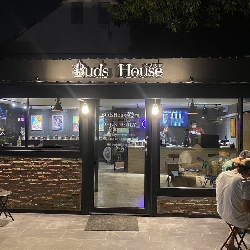 Buds House Cafe in Bangkok, Thailand