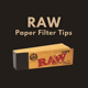 Raw Paper Filter Tips