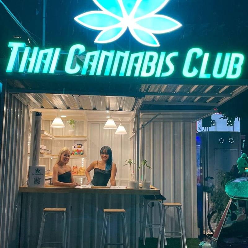 Thai Cannabis Club in Bangkok, Thailand